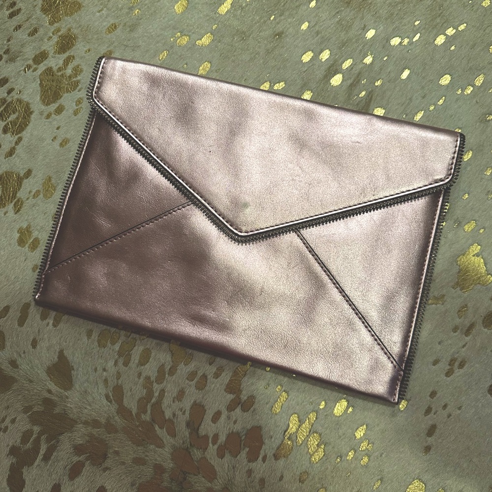 Rebecca Minkoff Metallic Clutch